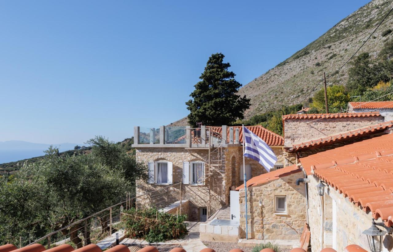 Villa Somatiana- Traditional Stone House , West Mani Thalámai Dış mekan fotoğraf