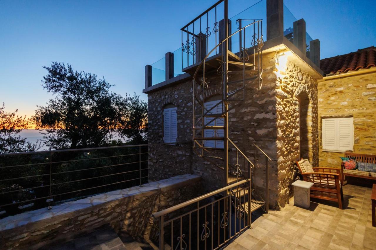 Villa Somatiana- Traditional Stone House , West Mani Thalámai Dış mekan fotoğraf