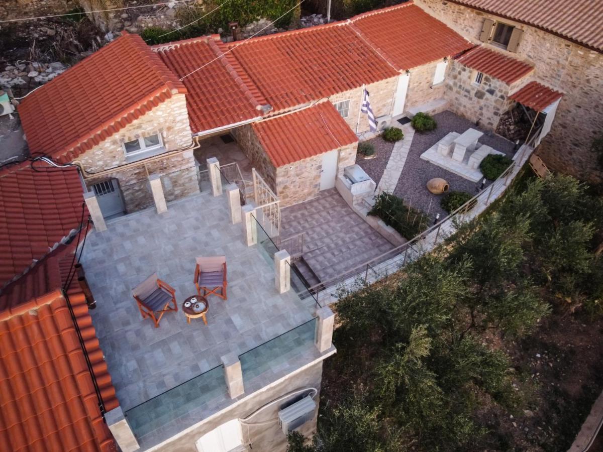 Villa Somatiana- Traditional Stone House , West Mani Thalámai Dış mekan fotoğraf