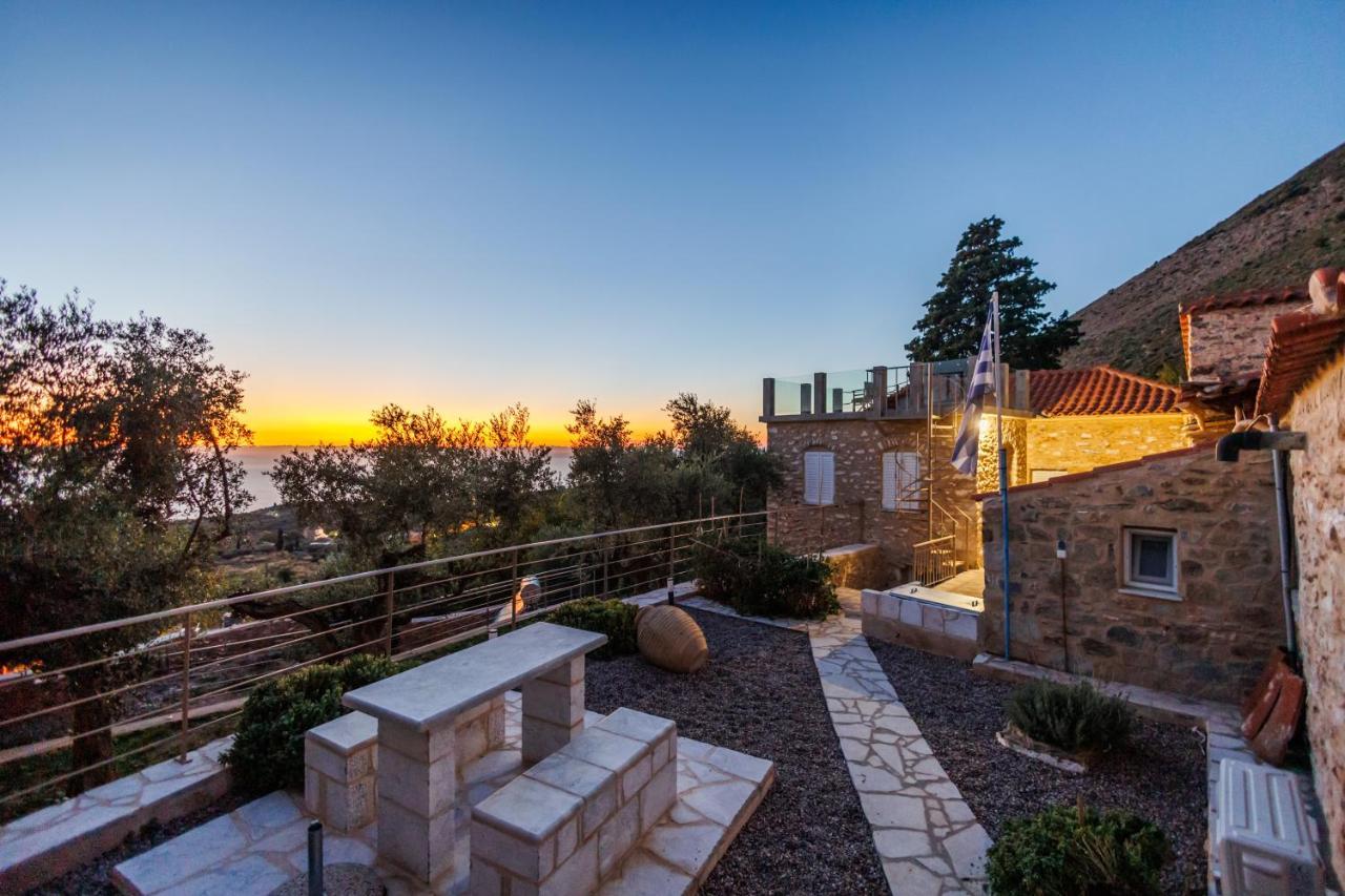 Villa Somatiana- Traditional Stone House , West Mani Thalámai Dış mekan fotoğraf