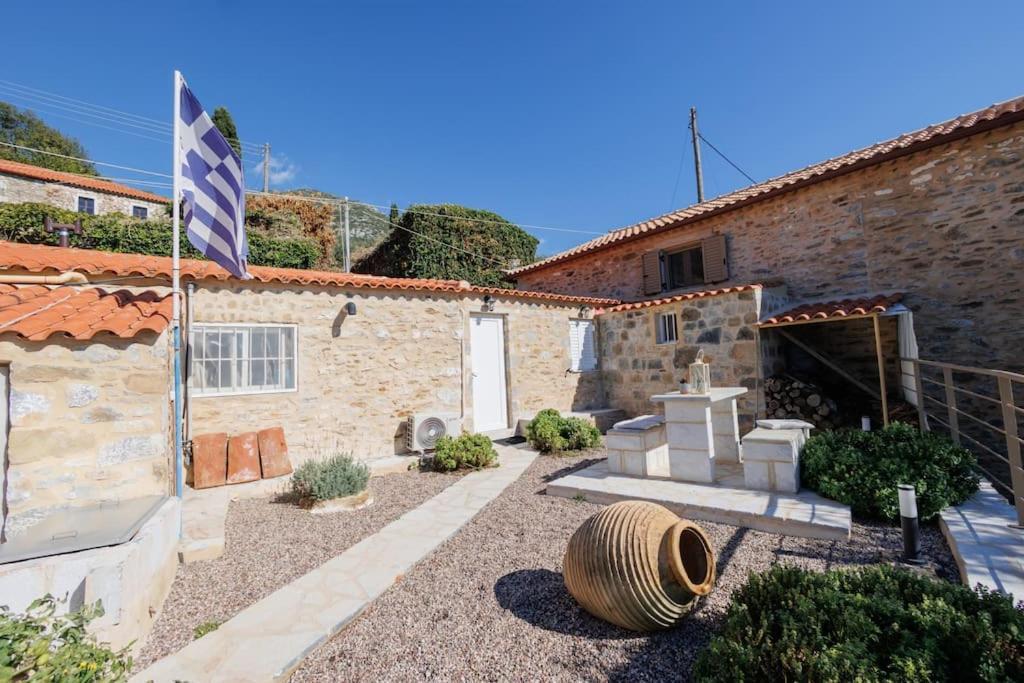 Villa Somatiana- Traditional Stone House , West Mani Thalámai Dış mekan fotoğraf